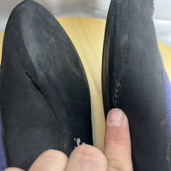 5.10 Shoes Men Size 9 Five Ten Stealth C4 Purple Suede Rock Climbing USA - Picture 11 of 12